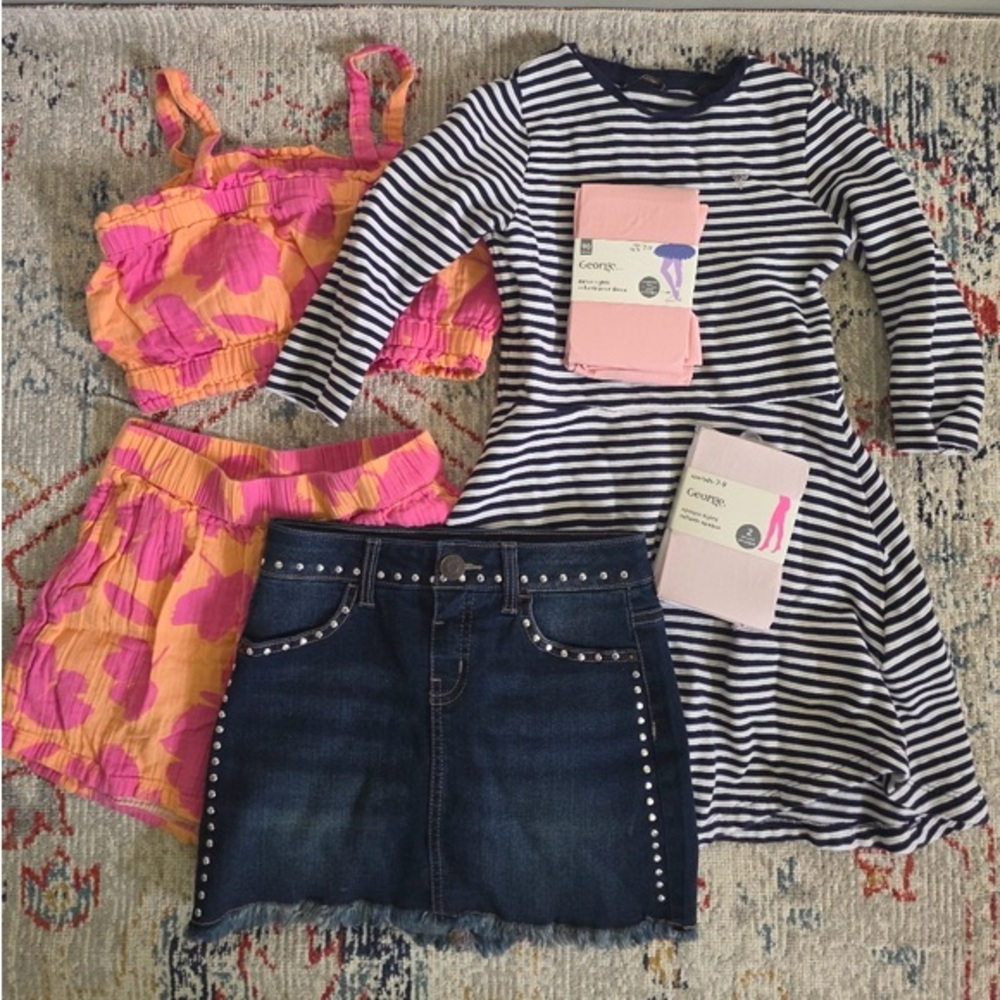 Striped Navy and White Kids Shirt
